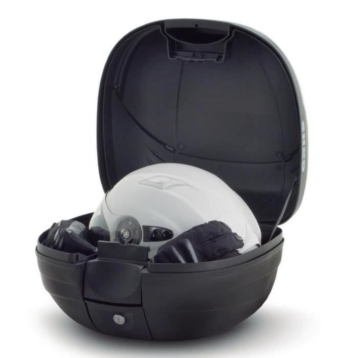 Bauletto Shad SH29 da 29 litri - Nero e grigio - Moto - Sistema di chiusura push-to-close e serratura