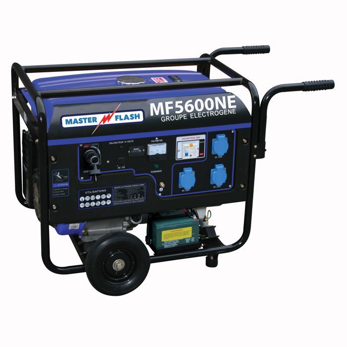 5500-W-Benzingenerator – 720-W-Generator inklusive – thermisch – 3 PS – 27 l
