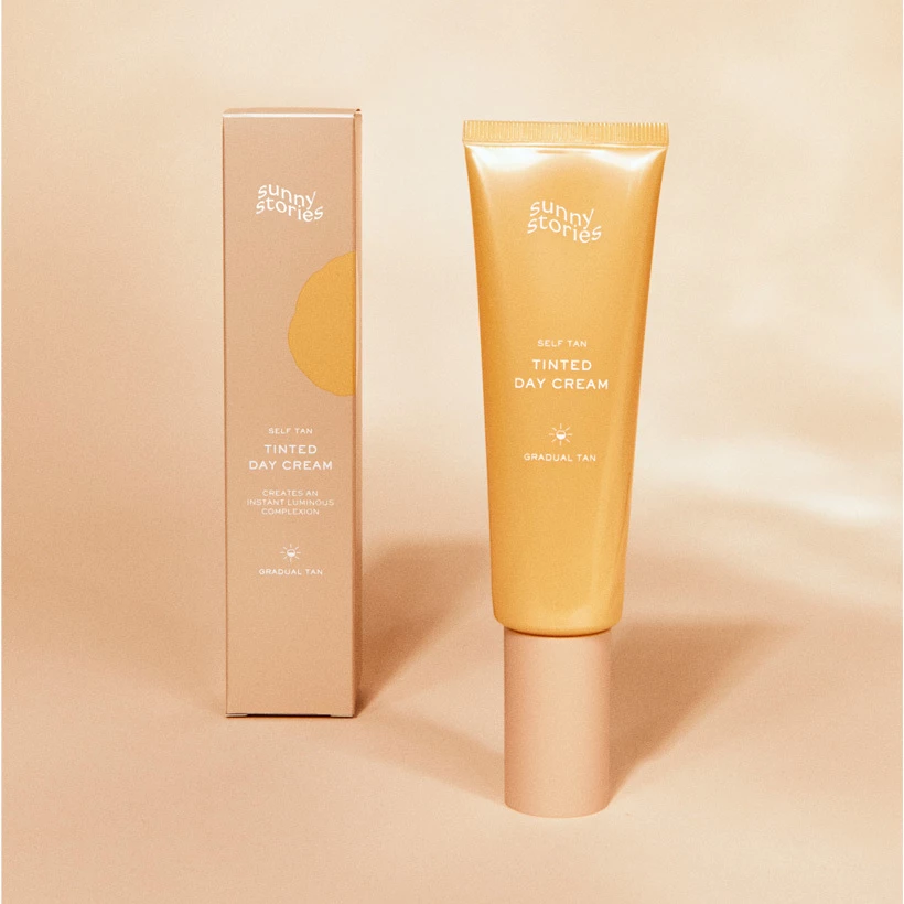Dnevna krema za samotamnjenje, tonirana, postepeno tamnjenje 50 ml - Sunny Stories