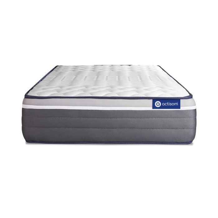 Materasso 90x200 cm con molle insacchettate e memory foam - Actiflex Plus