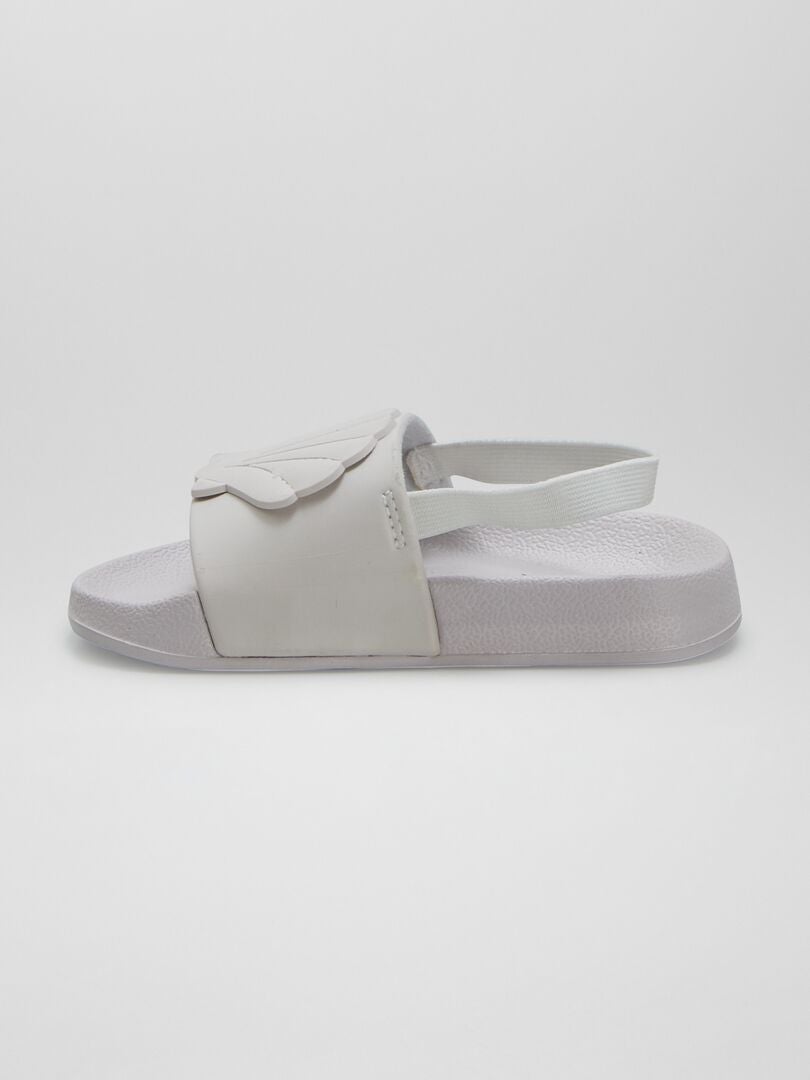 Strandslippers 'Seashell' - BEIGE