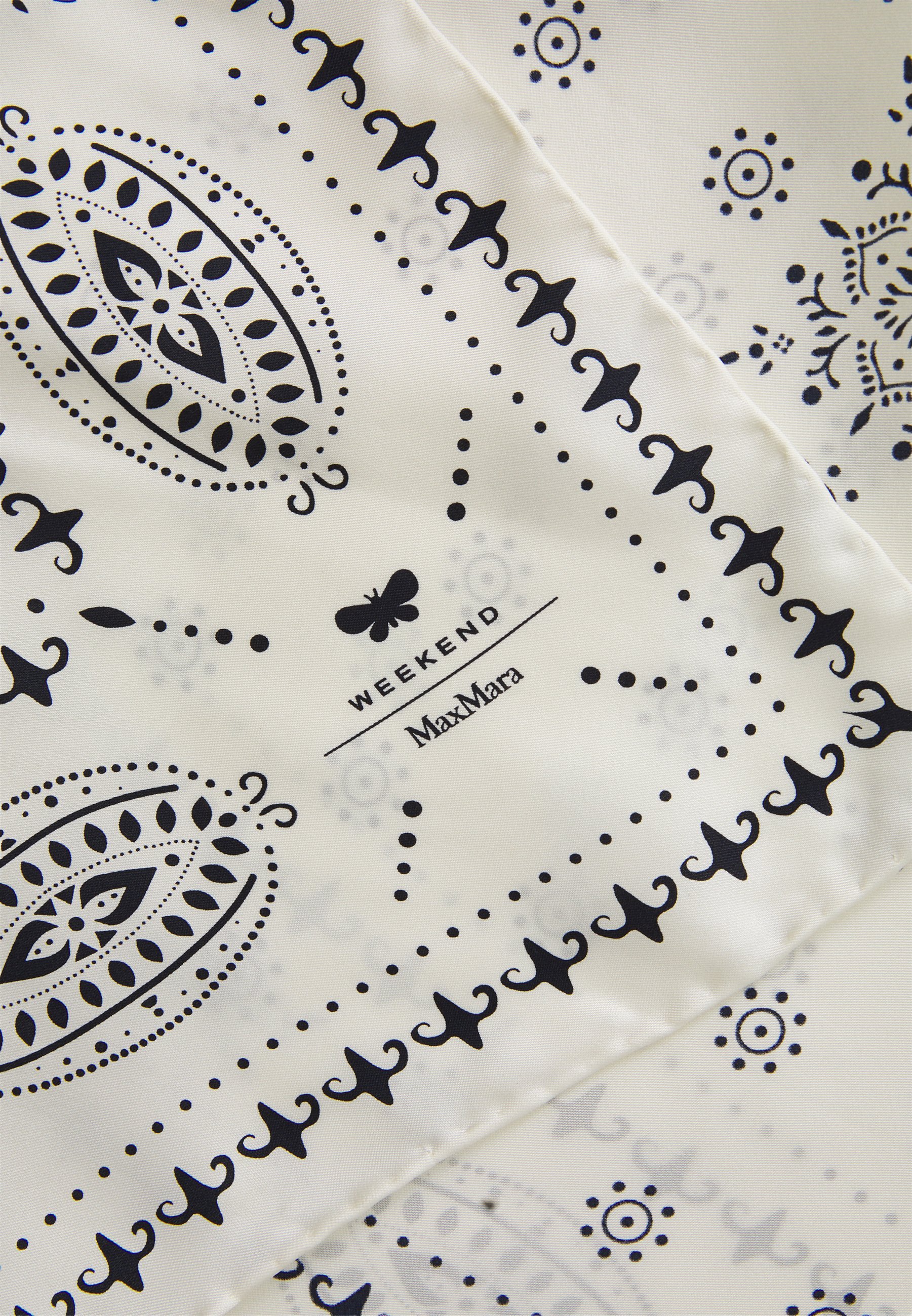 WEEKEND MaxMara SIAM - Foulard - bianco avorio