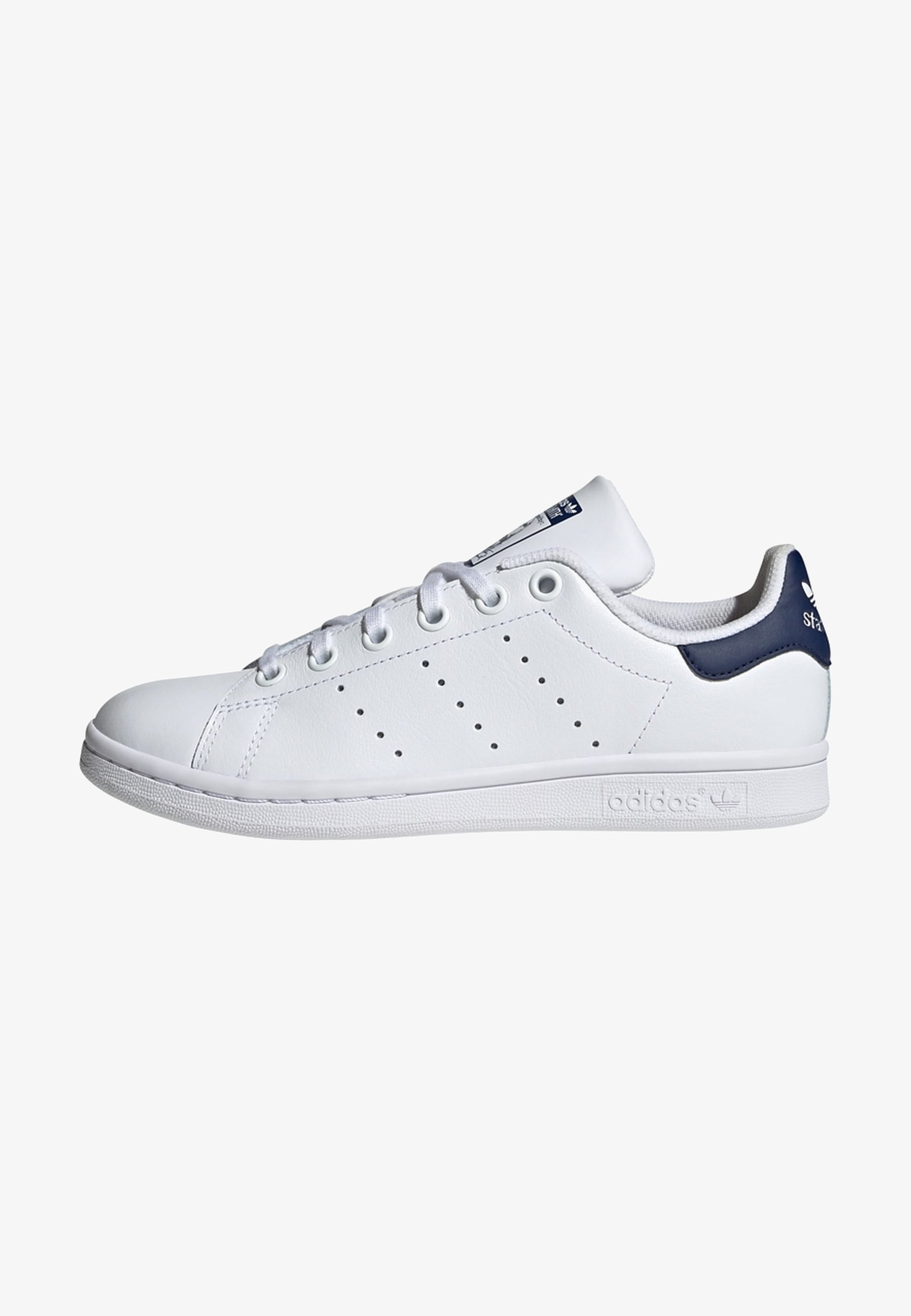 adidas Originals STAN SMITH KIDS - Sneaker - ftwr weiß ftwr weiß dunkelblau