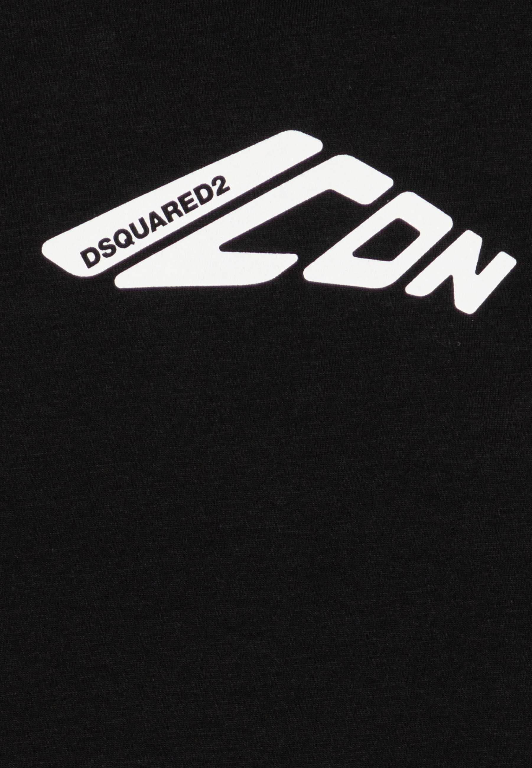 T-shirt imprimé Dsquared2 SLOUCH FIT ICON - Noir