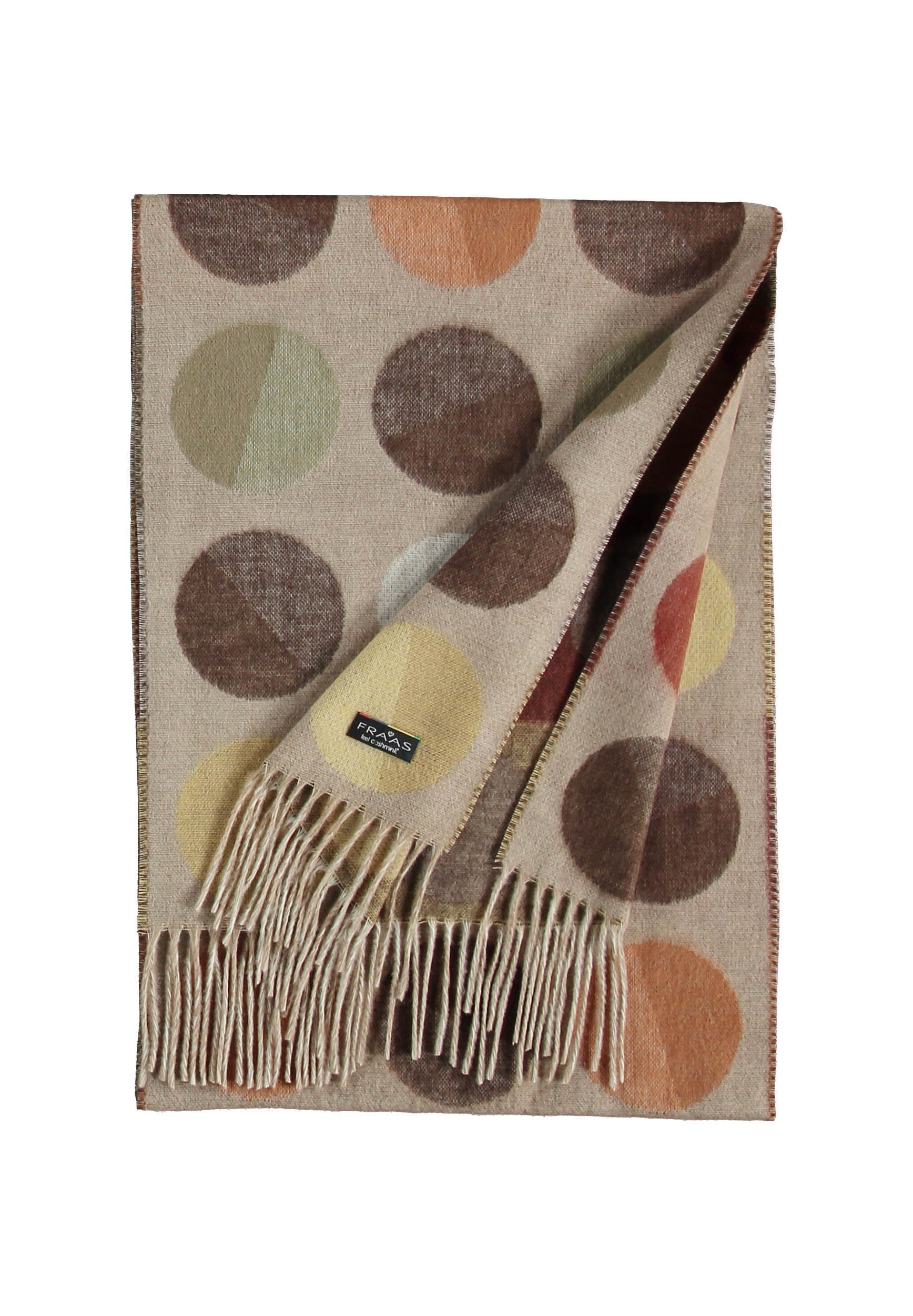 FRAAS XXL DOTS CASHMINK - Sjaal - beige