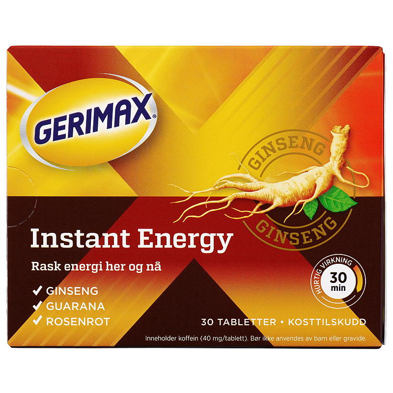 Gerimax 30 st. Extrem energi