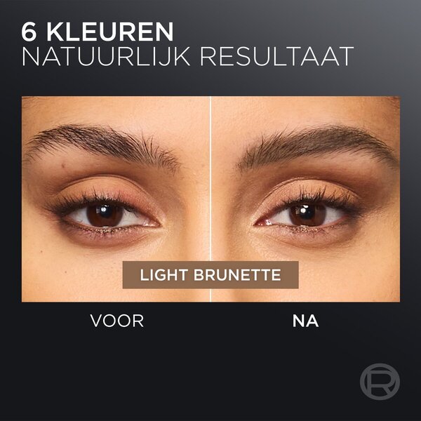 L'Oréal Paris Infaillible 24H olovka za obrve trouglastog oblika, nijansa 5.0, nijansa svijetlo smeđa, 1 ml