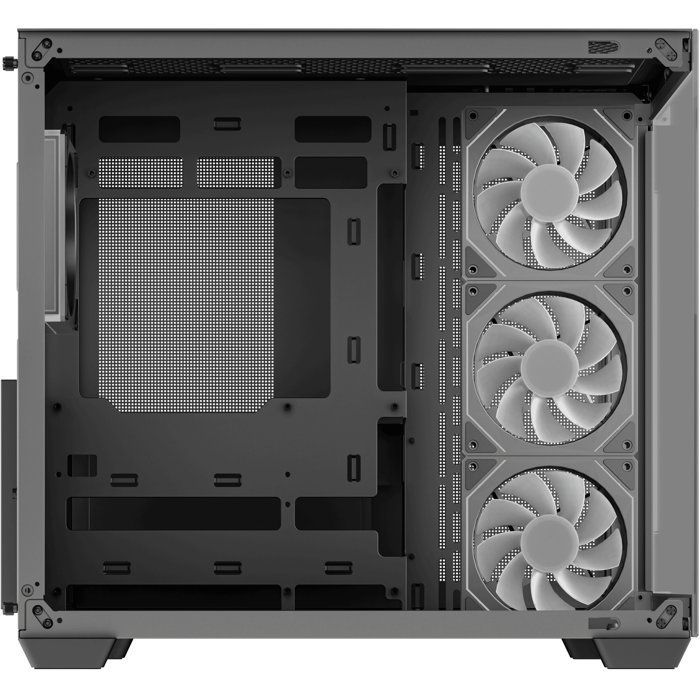 Boitier PC - DEEPCOOL - R-CG530-BKADA4-G-1 - Mini tour - Format Mini-ITX / Micro-ATX / ATX & Micro-ATX - 4 ventilateurs ARGB - Noir