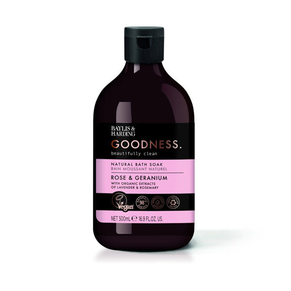 Baylis & Harding Badesalz „Güte Rose & Geranie“