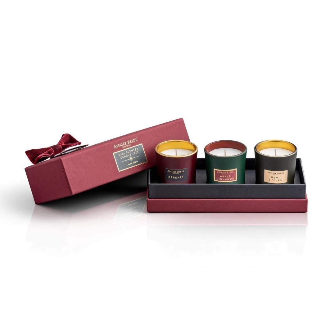 Coffret de bougies Atelier Rebul, édition limitée, bougies parfumées – 1 pièce