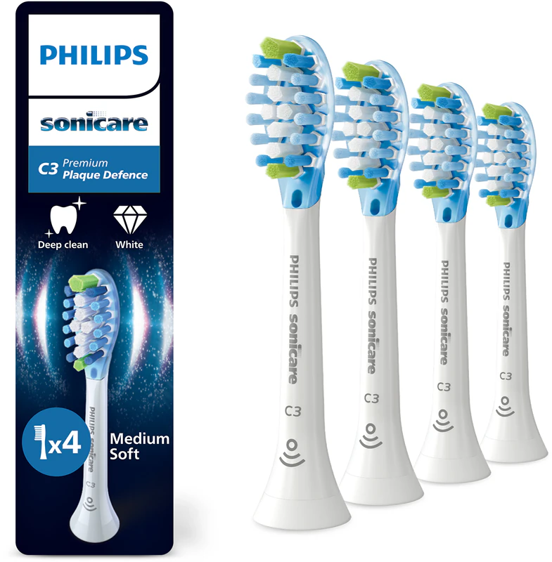 Náhradné hlavice zubnej kefky Philips Sonicare Premium Plaque Defense HX9044/87