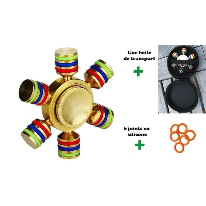 Detachable metal hand spinner, 100% brass