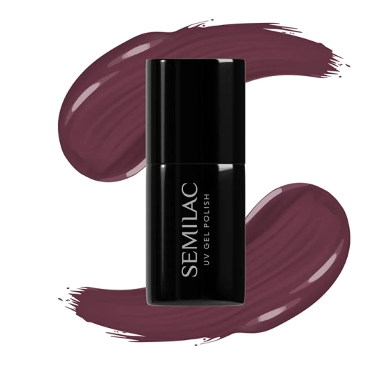 Semilac Allure lakier hybrydowy 030 Dark Chocolate 7 ml