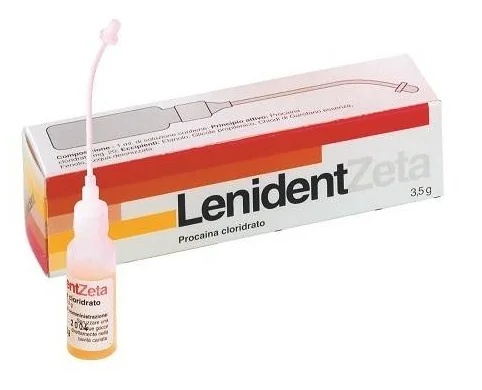 ZETA FARMACEUTICI Solution Dentaire Lenident 6 ml 3,5 g