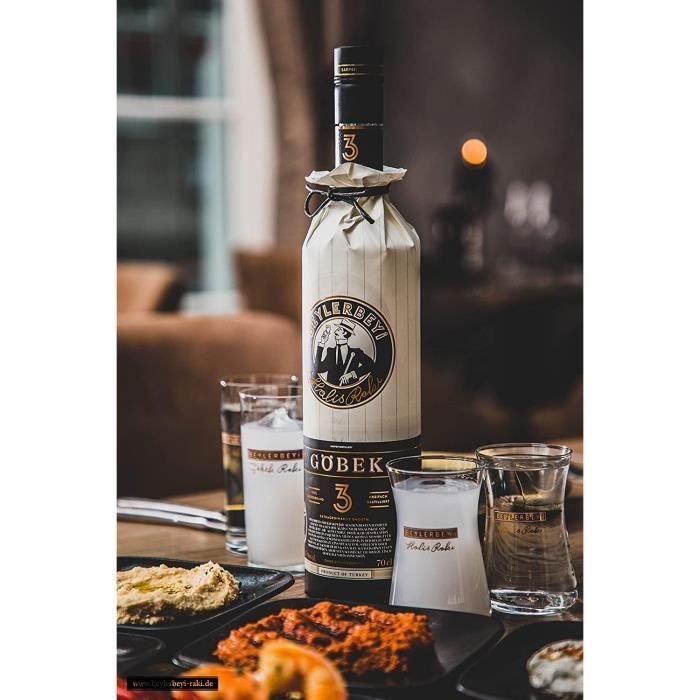 Beylerbeyi - Lot Raki Göbek 100cl + Mavi 35cl - 45%