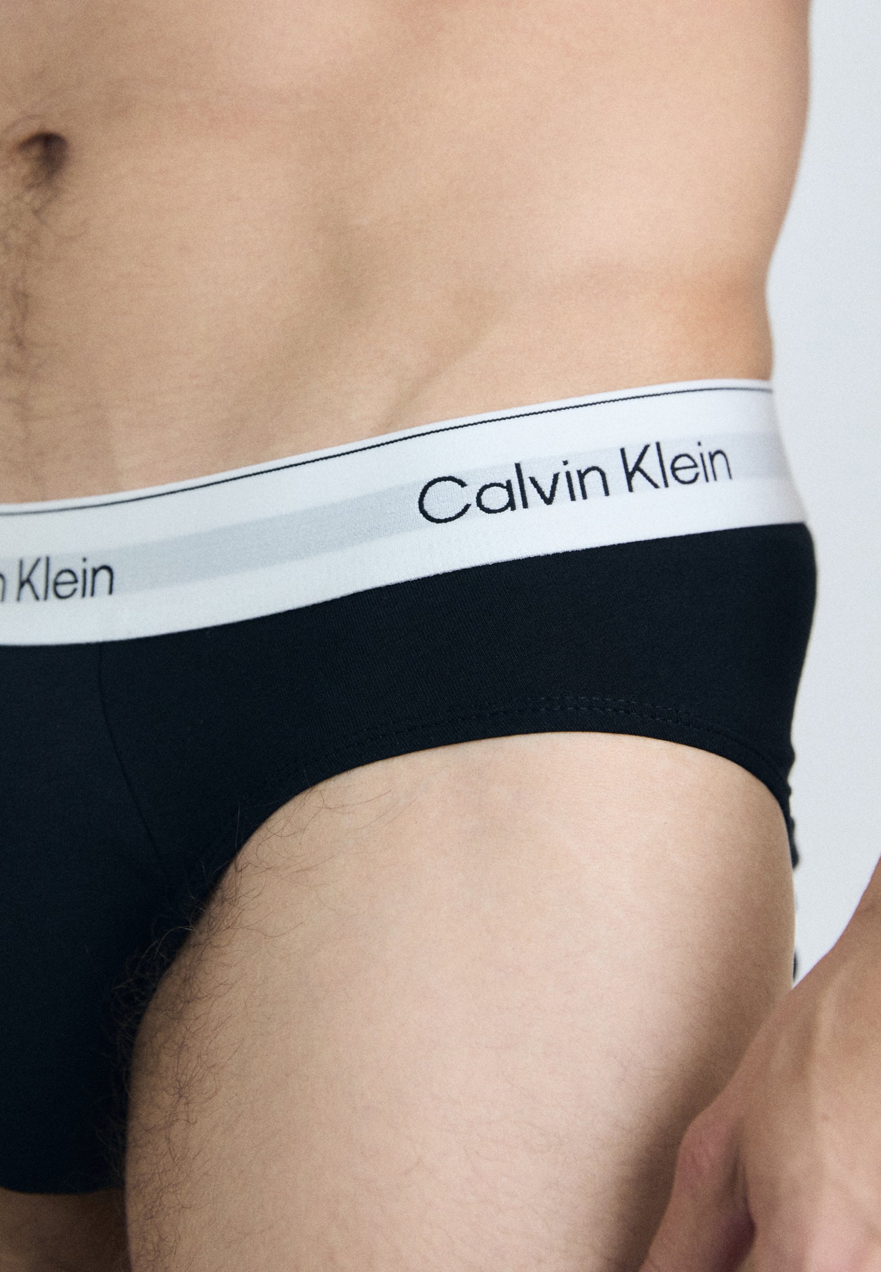 Calvin Klein Underwear HIP BRIEF 3 PACK ICON - Slips - Noir
