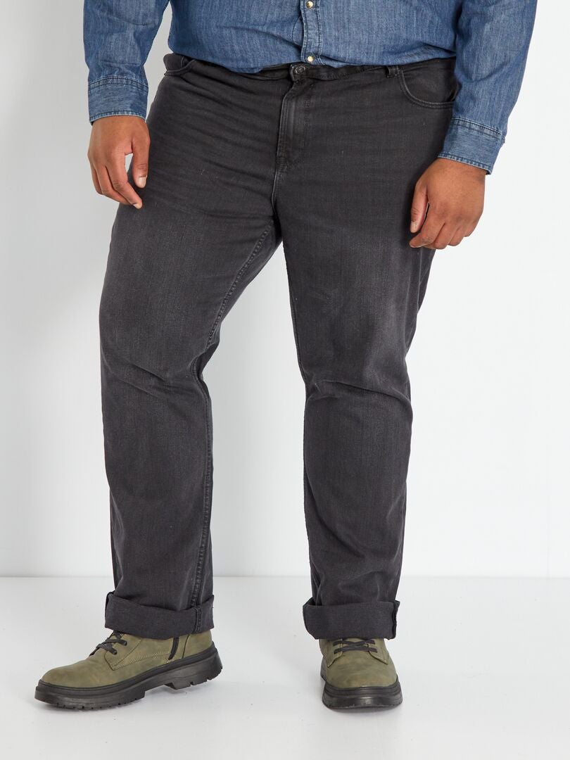Calça jeans 100% algodão - CINZA