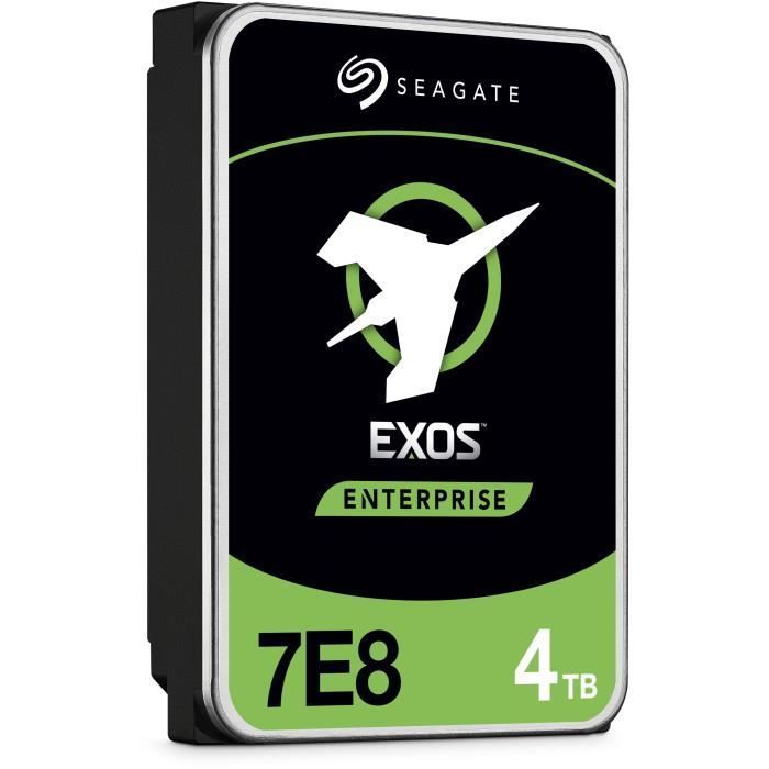 SEAGATE - Internal HDD hard drive - Exos 7E8 - 4TB - 7200 rpm - 3.5