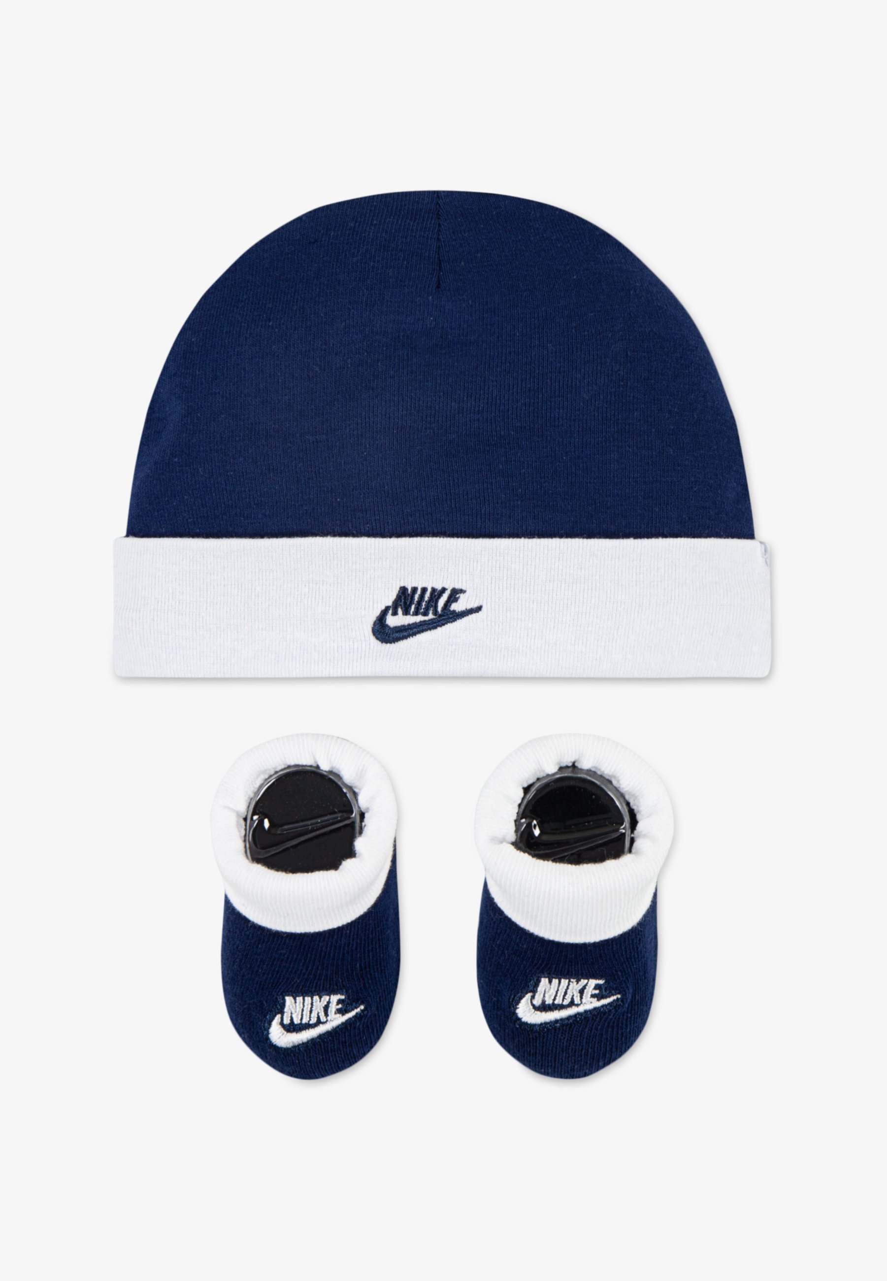 Nike Sportswear FUTURA Baby-Set mit Mütze und Babyschuhen – Mütze – blau