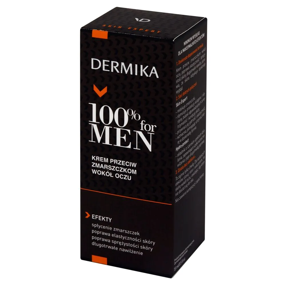 Dermika 100% For Men Krem przeciw zmarszczkom wokół oczu