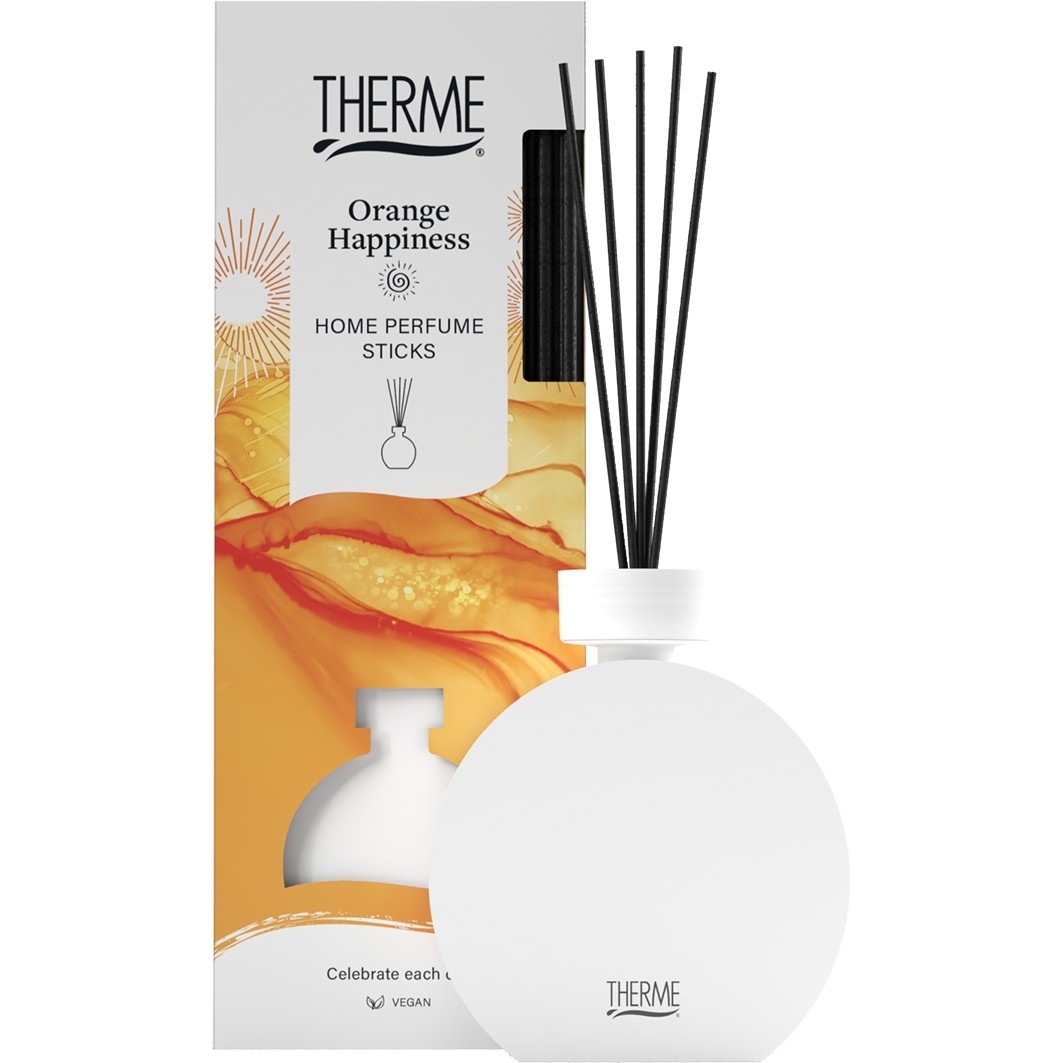 THERME dišeče palčke za prostor „Pomarančna sreča“ – 150 ml