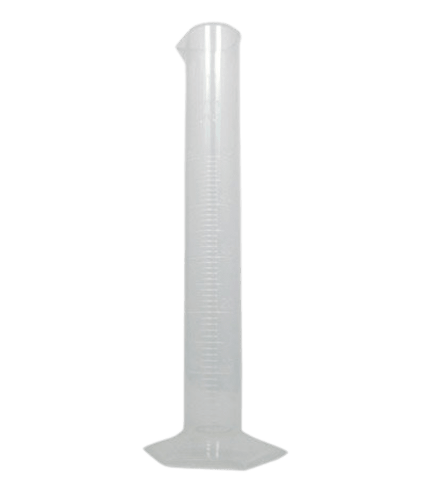 Eprouvette 50 ml en plastique
