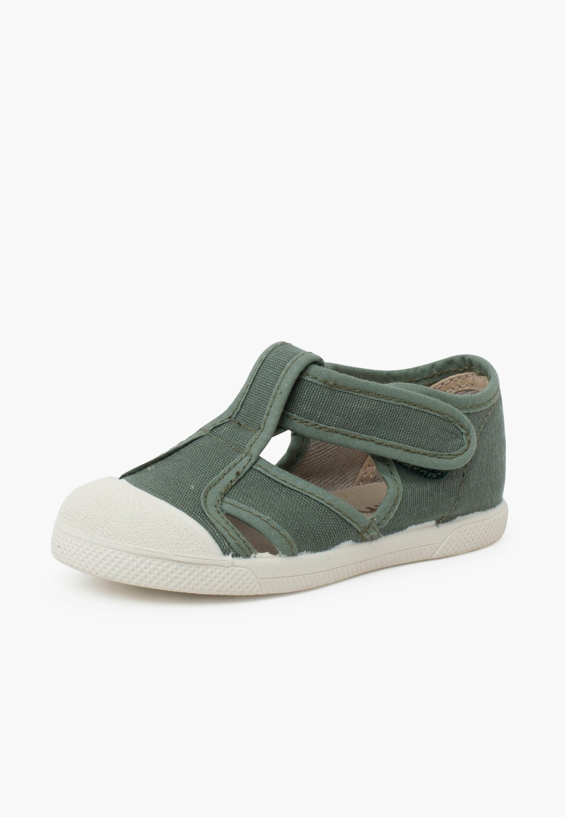 Pisamonas Babyschuhe – Eukalyptusgrün