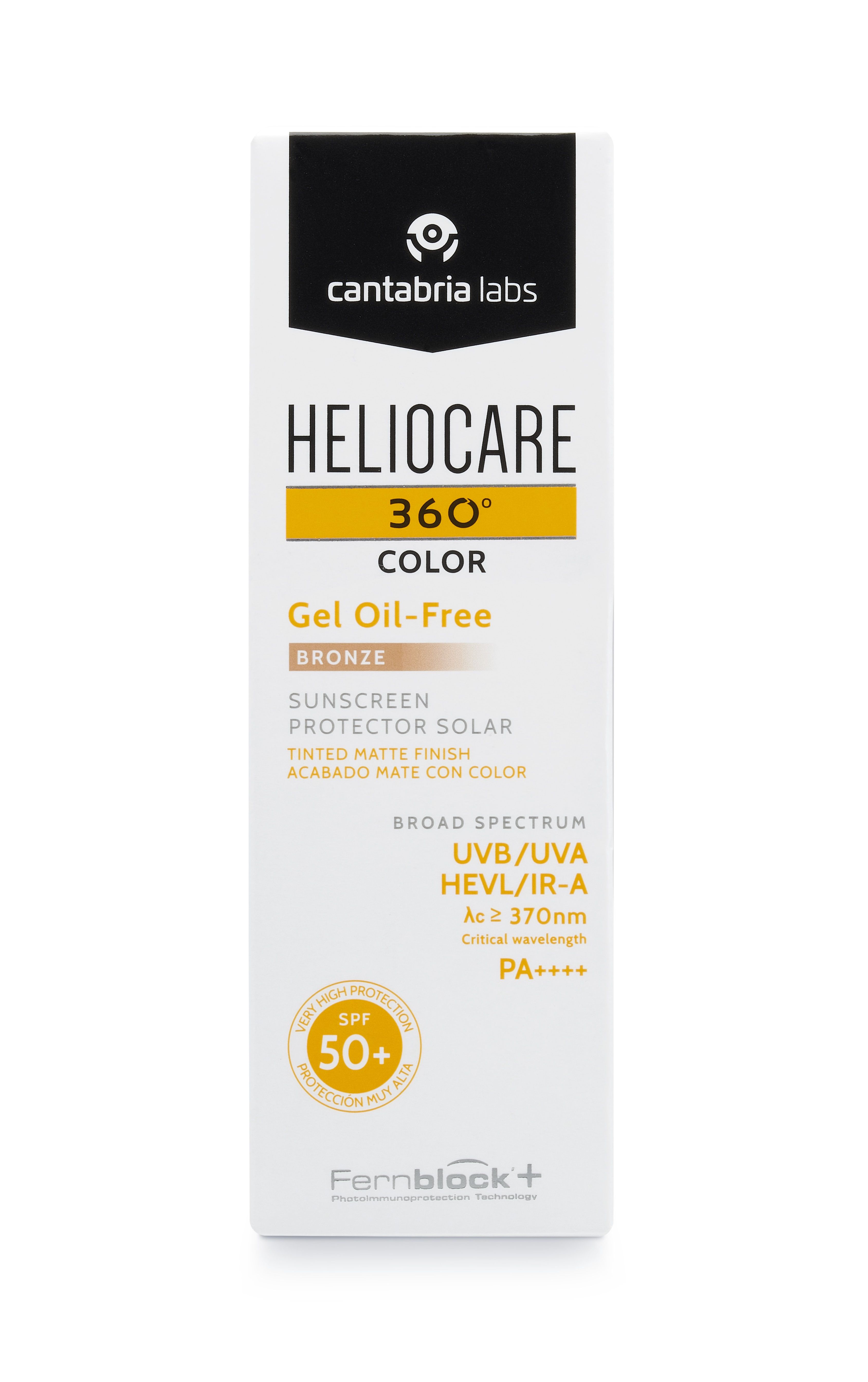 Heliocare 360º farebný gél bez oleja SPF 50 Lékárenský make-up