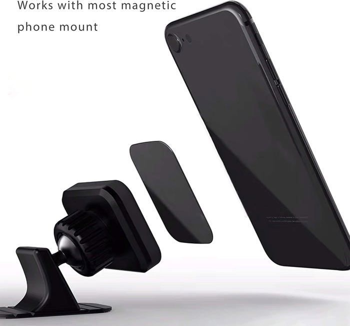 4 piastre metalliche con adesivo 3M per supporto magnetico per telefono da auto/supporto magnetico universale in metallo per auto