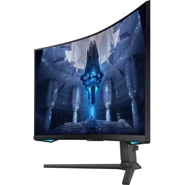 Monitor curvo per PC da gaming - SAMSUNG - ODYSSEY NEO - G7 G75NB S32BG750NP - 32'' UHD 4K - pannello VA - 1 ms - 165Hz - HDMI / DP - FreeSync