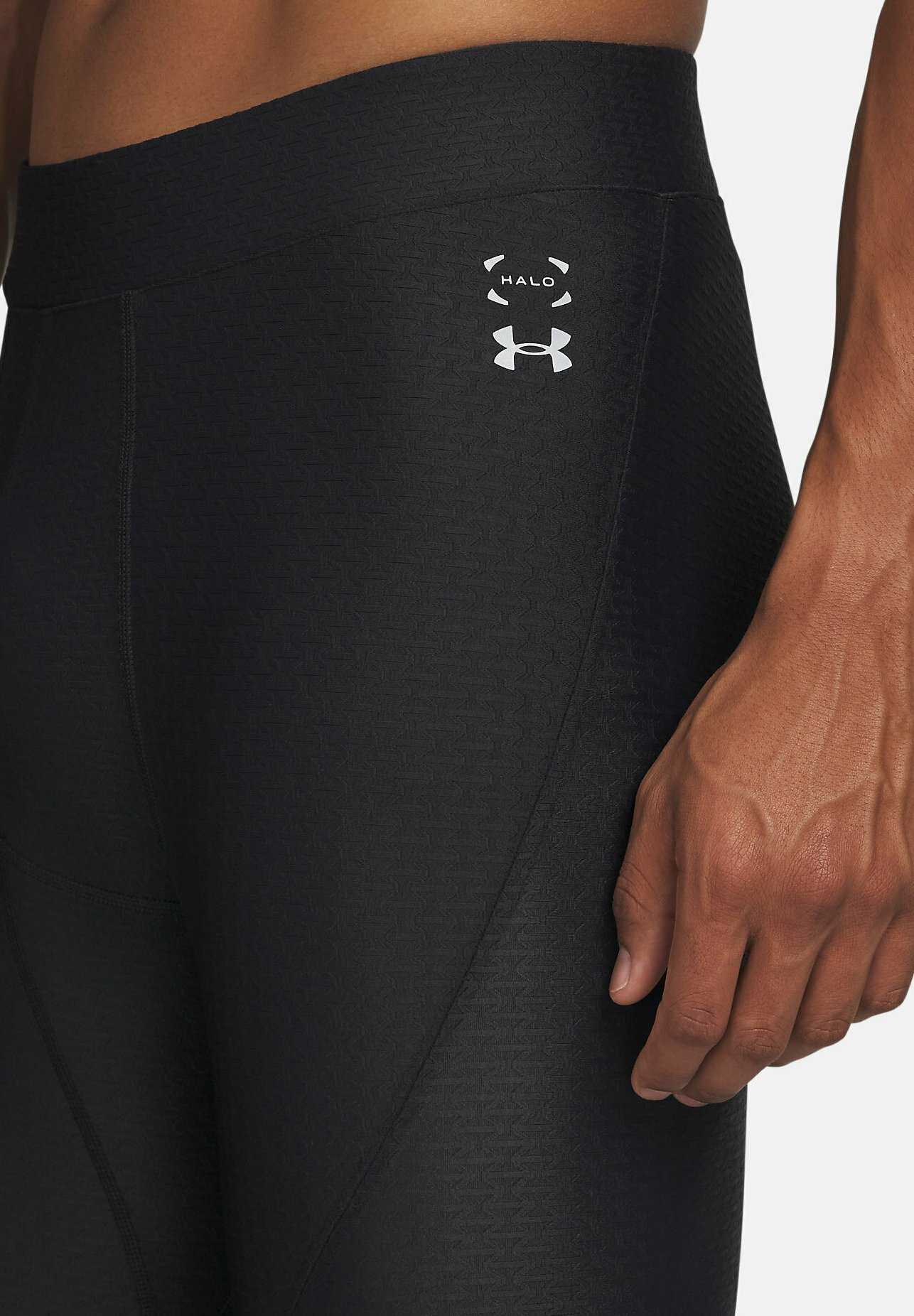 Under Armour HALO BONDED AUXETIC - Leggings - zwart