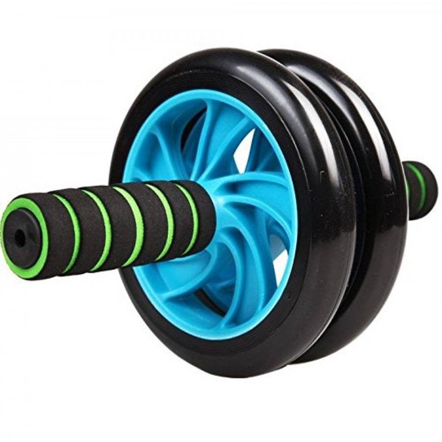 „Pro Sport Fitness Equipment“ pilvo preso ratas / volelis – juodai mėlynas