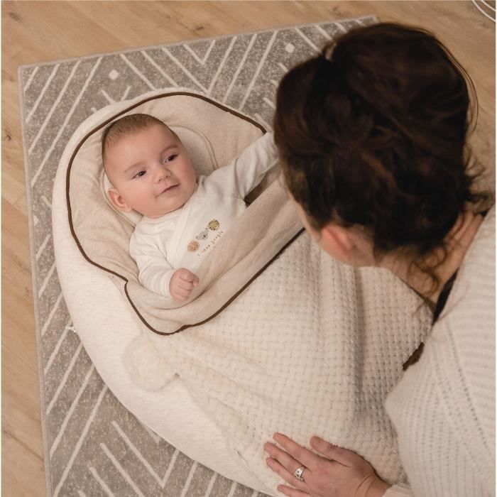 Almohada de lactancia multifuncional Nova - Beige - 198 cm
