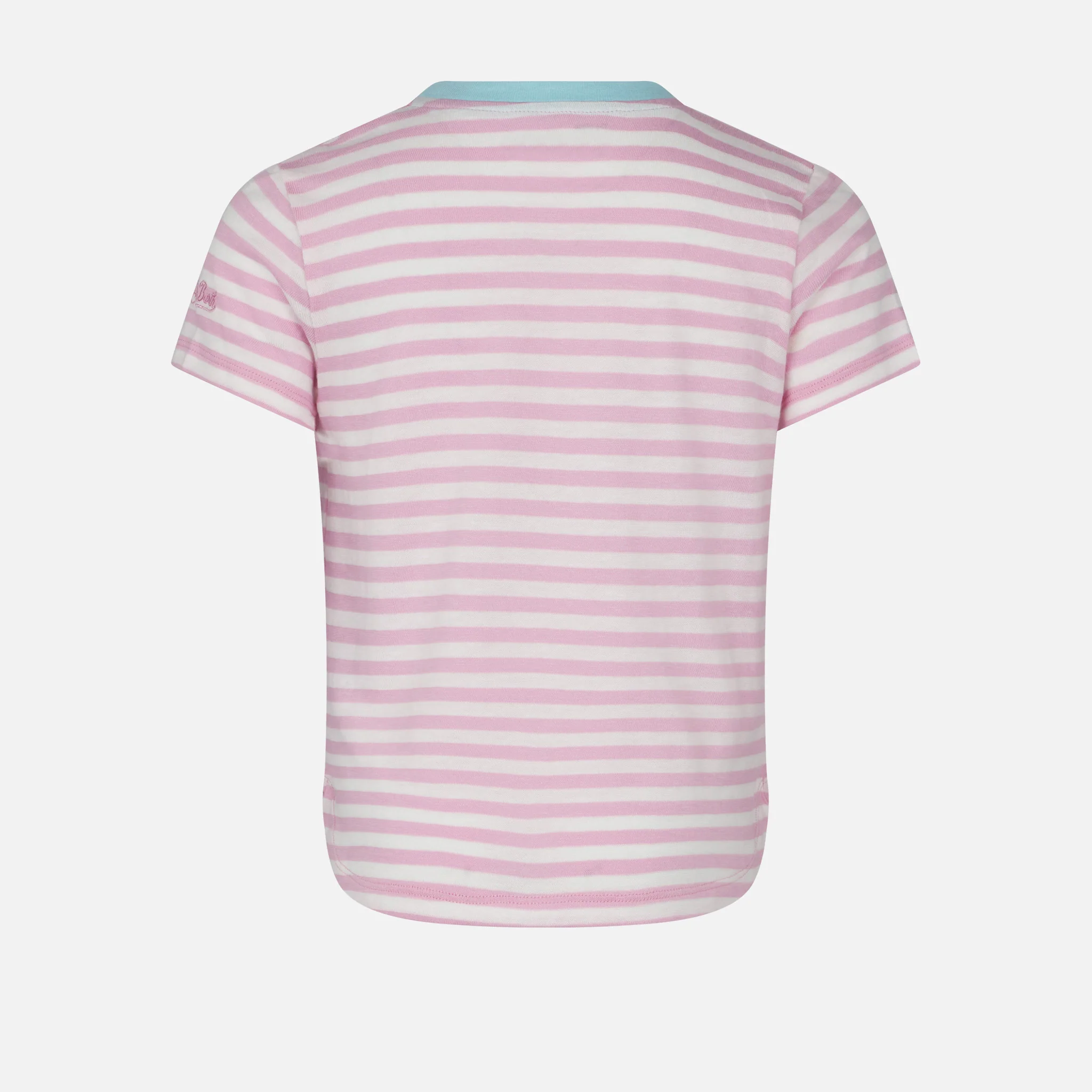 T-shirt med broderi för flickor
