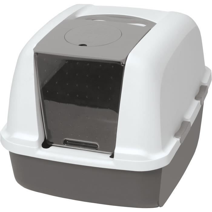 Kattenbak/kattenbak - CATIT - Airsift Jumbo - Geïntegreerd filtersysteem - L. 57 x B. 50 x H. 46,5 cm