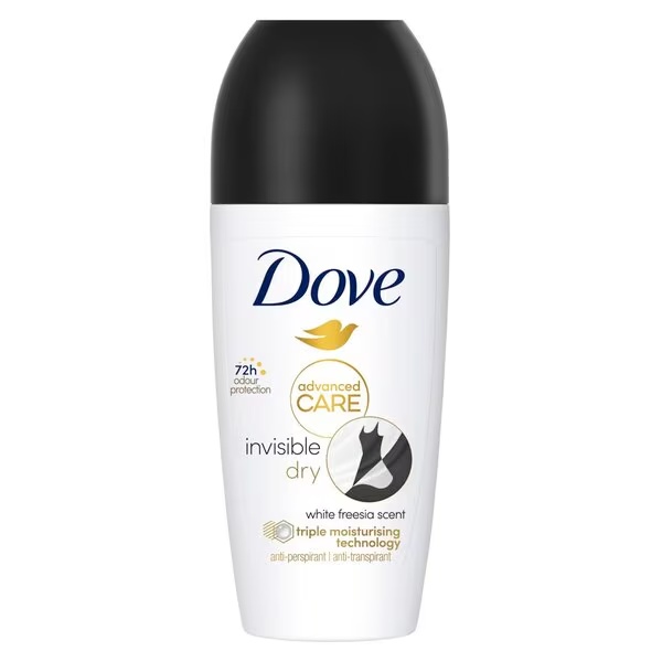 Dove Invisible Dry antiperspirant dezodorans u roleru 50ml