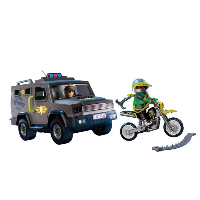 Playmobil 72066 Furgoneta de Intervención de Fuerzas Especiales, Acción en la Ciudad, Policía, Pack Promocional, 56 piezas, a partir de 4 años
