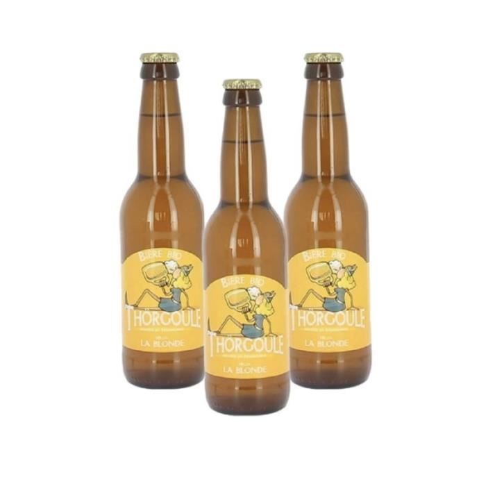 Thörgoule - Hilda La Blonde Organic Beer 5% 3x33cl - Made in Calvados