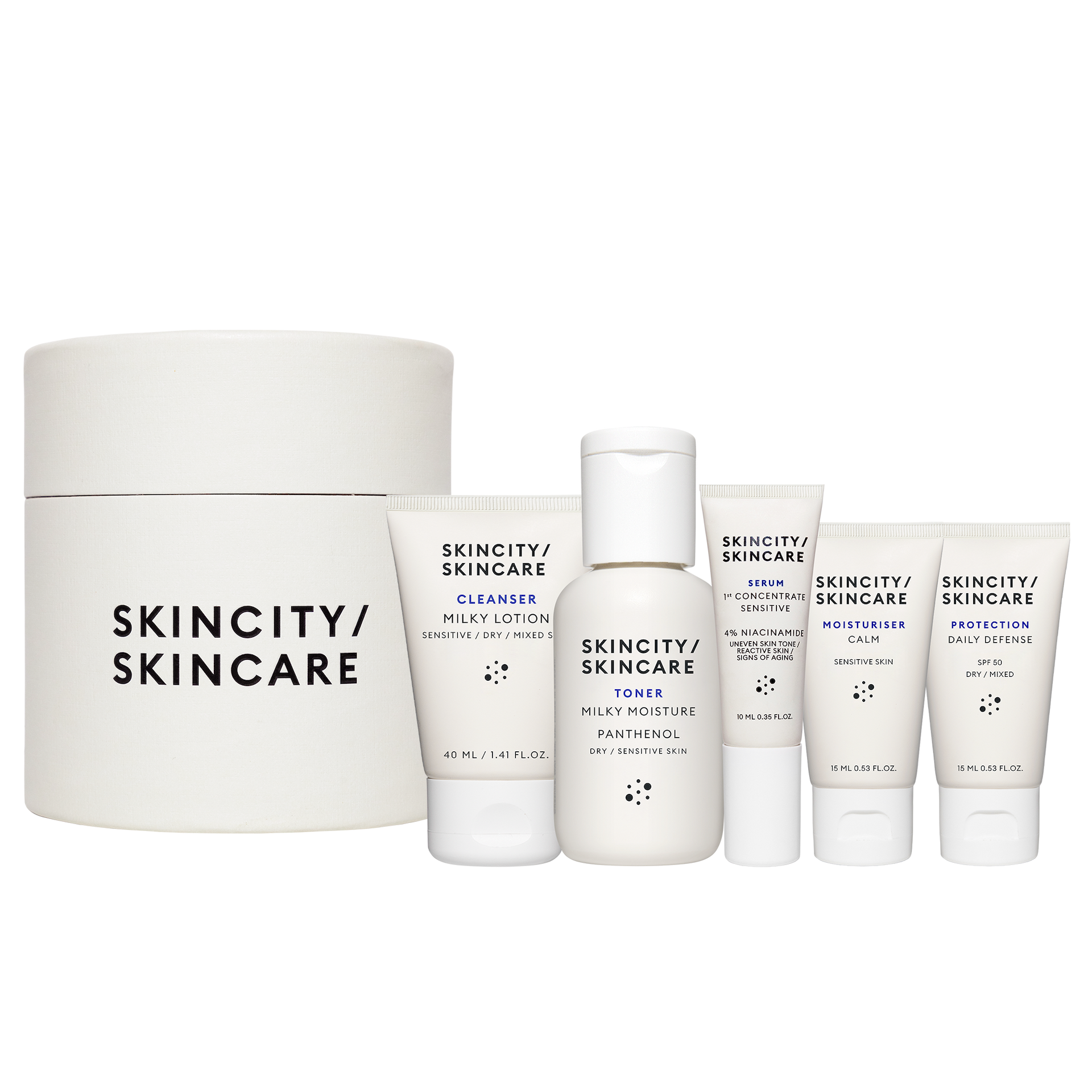 Početni set za suhu/osjetljivu kožu - Skincity njega kože