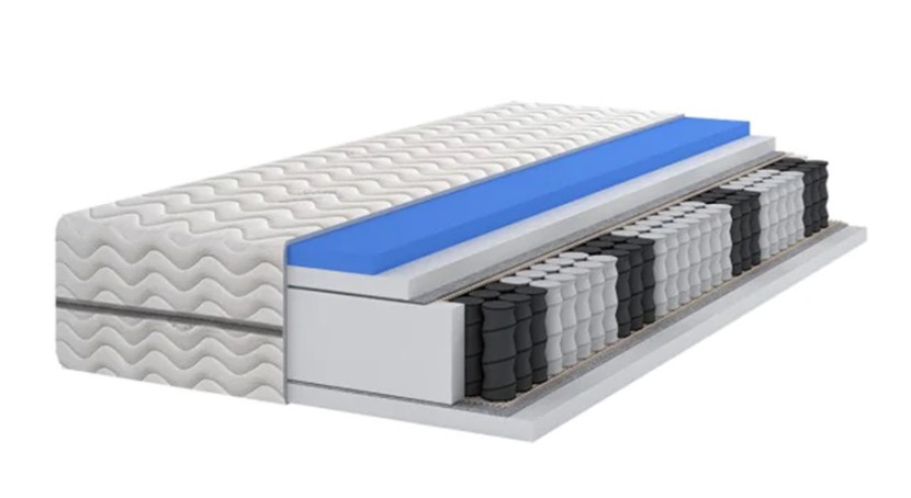 Materac pocket 7 stref visco H3- 21/22 cm - 80x200 cm