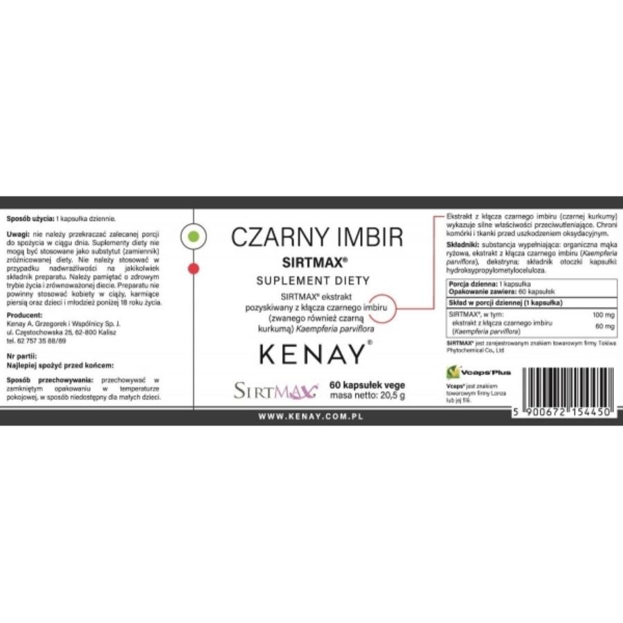 Kenay Black Ginger Sirtmax