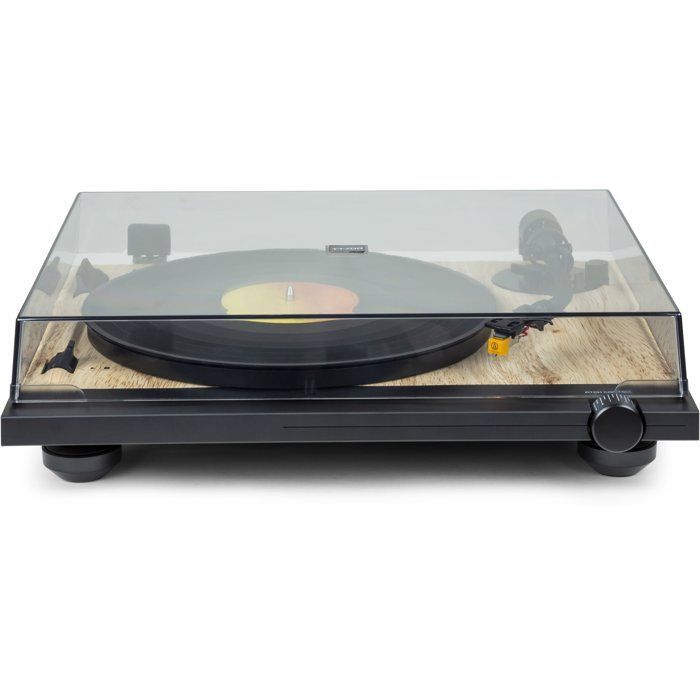 Giradischi - THOMSON - TT702 - 33 e 45 giri - Testina Audio Technica AT91 - Antiskating - Legno e nero