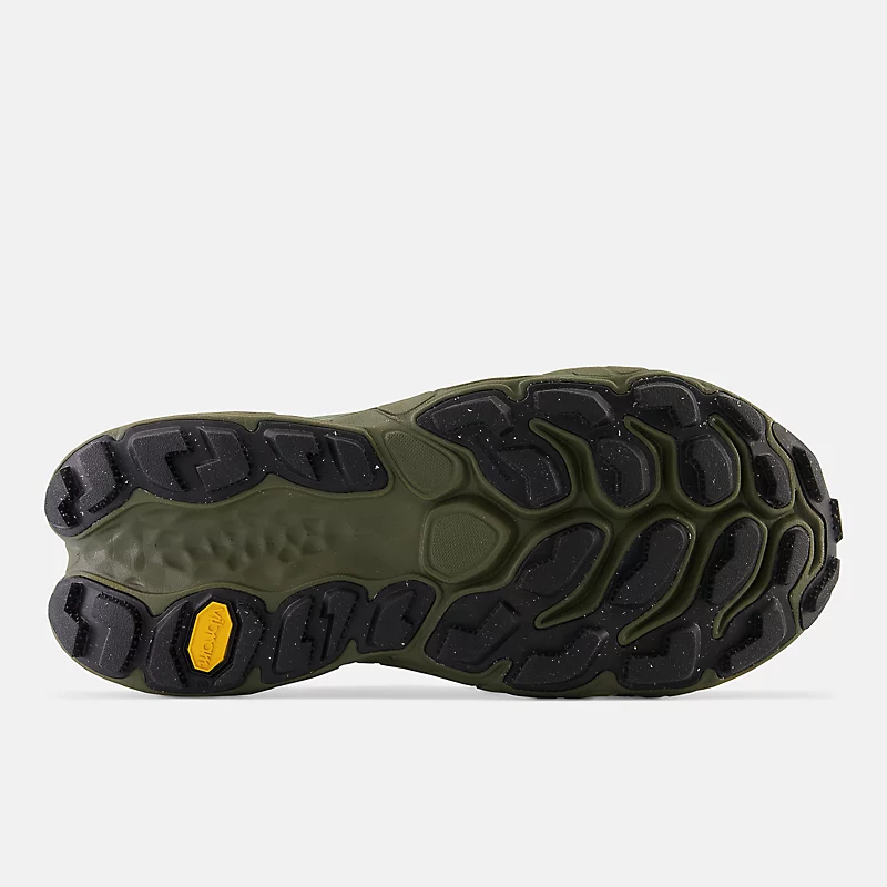 Pantofi sport New Balance Fresh Foam More Trail v3 pentru bărbați – Verde deschis cu verde măsliniu intens și negru