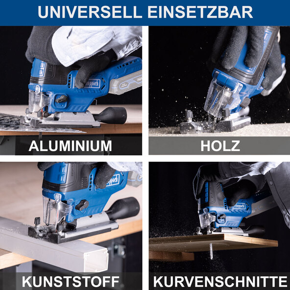 Cordless jigsaw BC-JS254-X brushless, incl. battery & charger