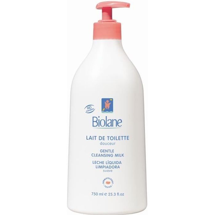 Leite de Limpeza Suave Biolane 750ml