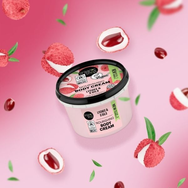 Organic Shop Nährende Körpercreme Litschi 250 ml