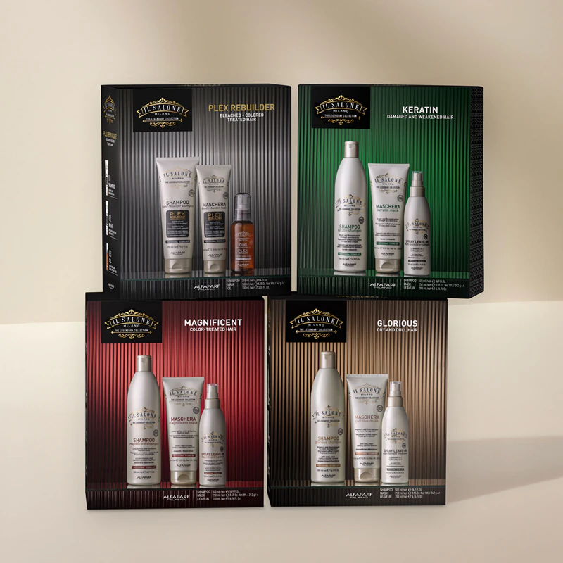 Alfaparf Milano Il Salone Milano Keratinekit cadeauset voor beschadigd haar