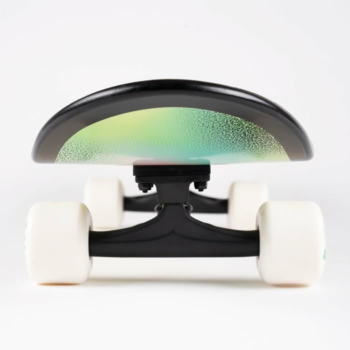Planche de skate Sector 9 Ben Gravy Semi-Pro Barge - vert/jaune/noir - 31,5x8,8x14,25”