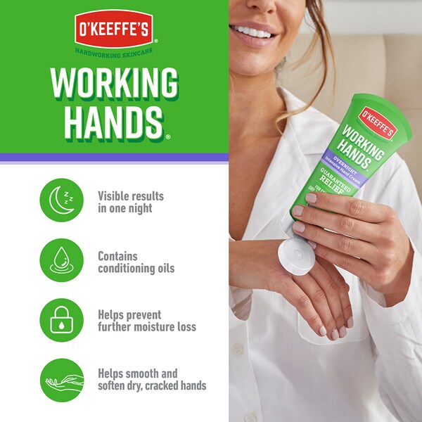 O'Keeffe's Working Hands éjszakai krém 80ml