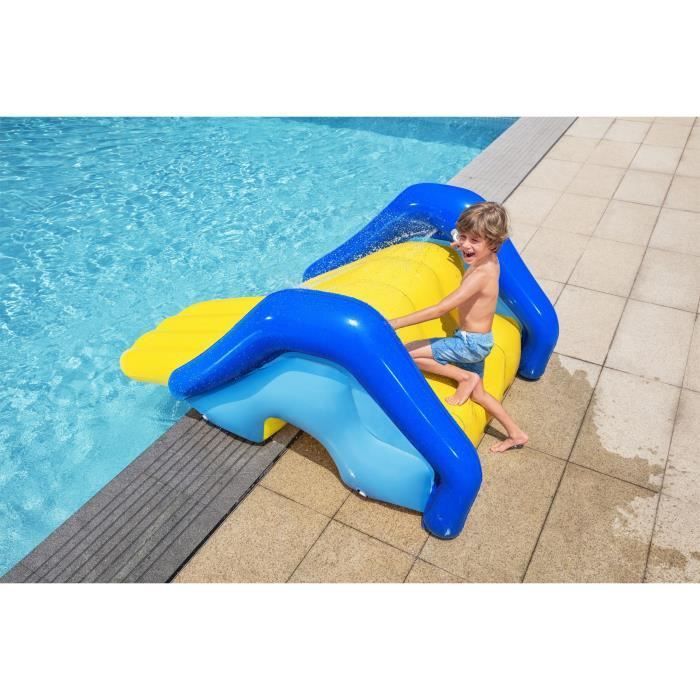 Gigantische opblaasbare glijbaan - BESTWAY - 52453 - 247 x 124 x 100 cm - Vanaf 3 jaar - 75 kg